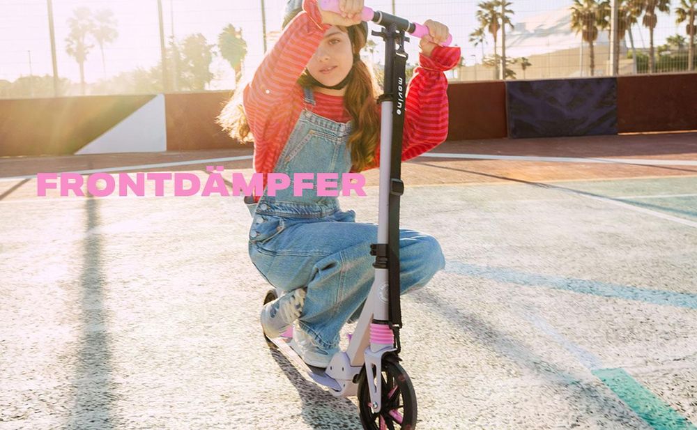 Klappbarer Scooter für Kinder, LED-Räder, verstellbar Movino City Light