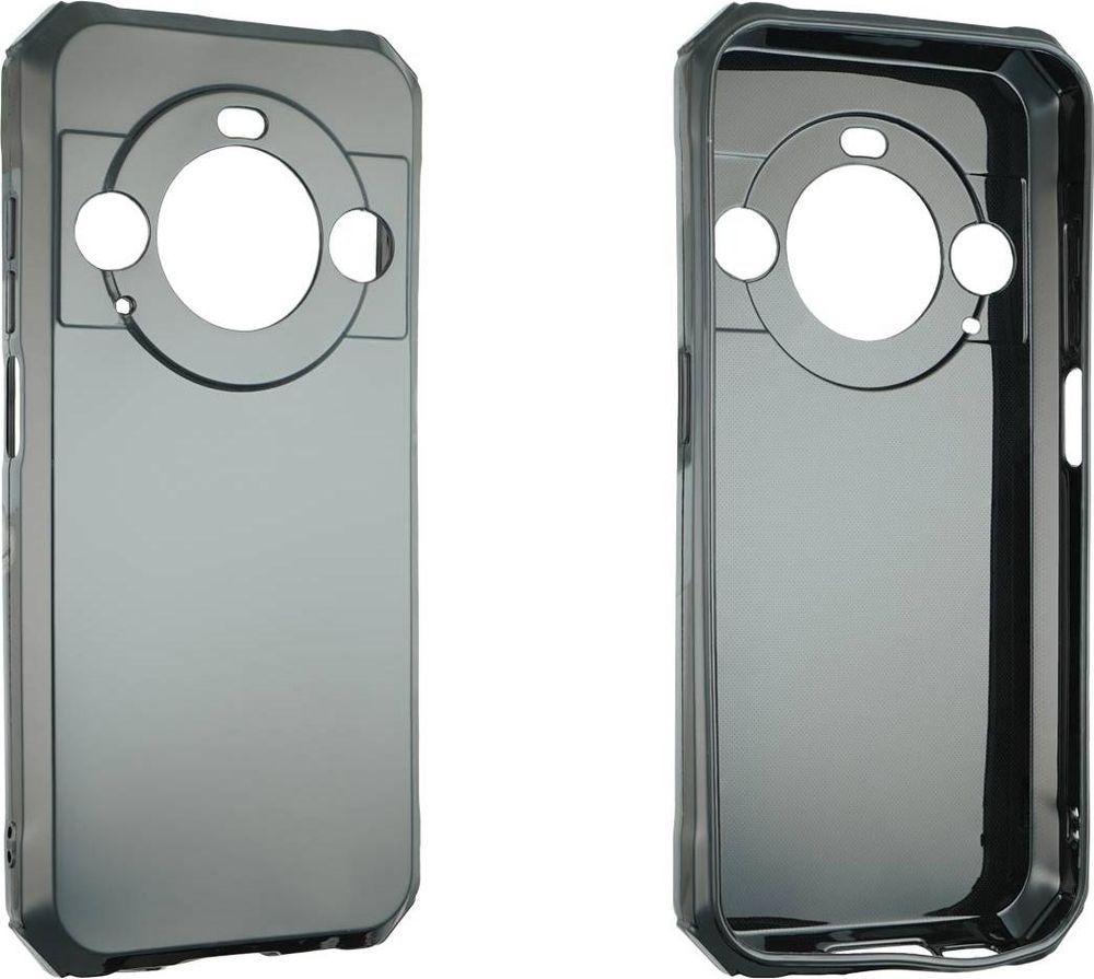 caseroxx Schutz-Hülle TPU-Hülle kompatibel mit Blackview BL9000 / BL9000 Pro, Gummi Handy Tasche schwarz