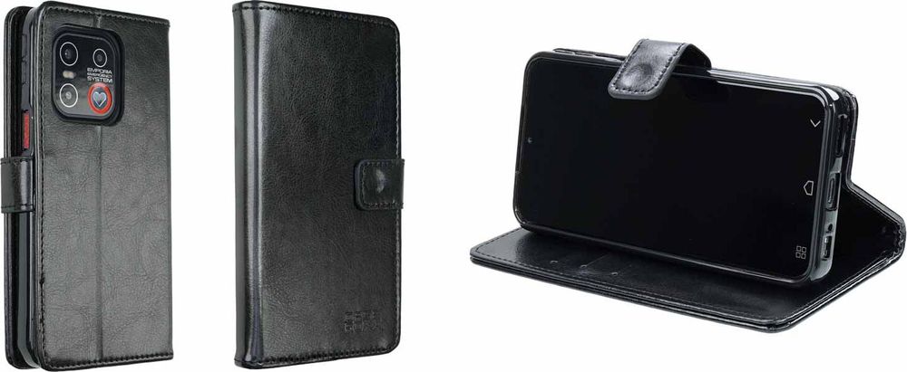 caseroxx Handy Hülle Tasche kompatibel mit Emporia SMART.ME7 / 7lite / 7mini Bookstyle-Case Wallet Case