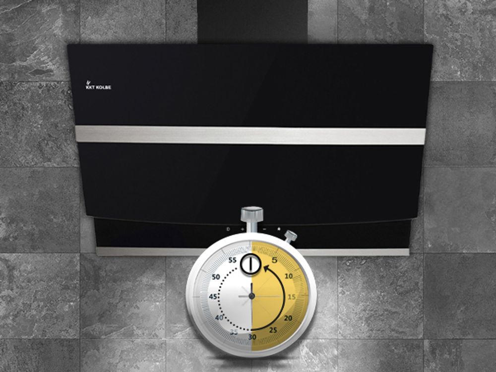 Nachlaufautomatik der Wand-Dunstabzugshaube HERMES809HC
