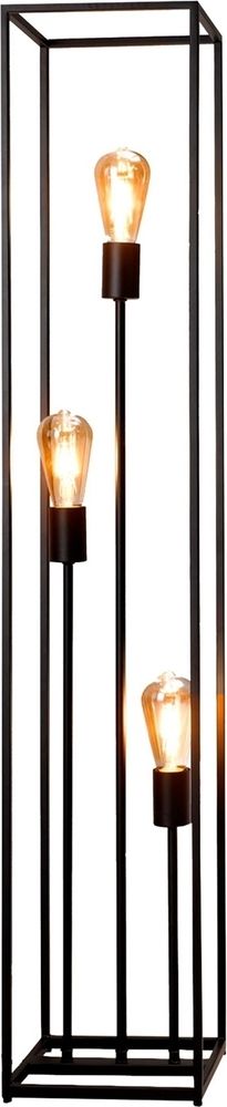 casa NOVA Stehleuchte HAMPER BHT 22x120x22 cm schwarz Stehlampe