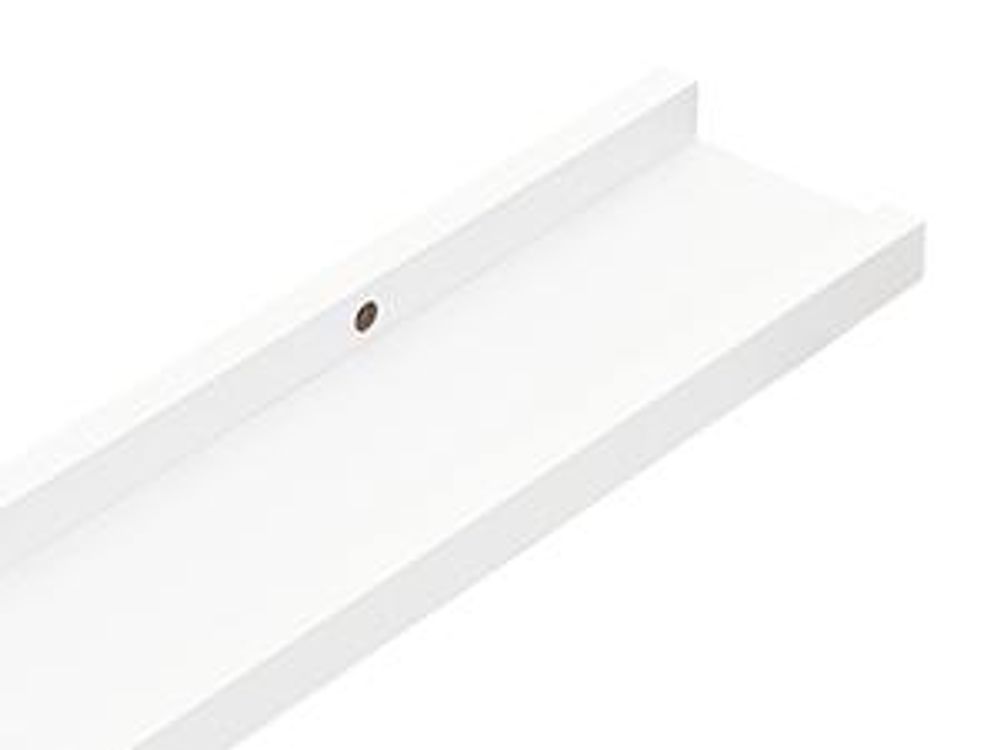 vidaXL Modanature per quadri 2 pz. MDF bianco 80x9x3 cm