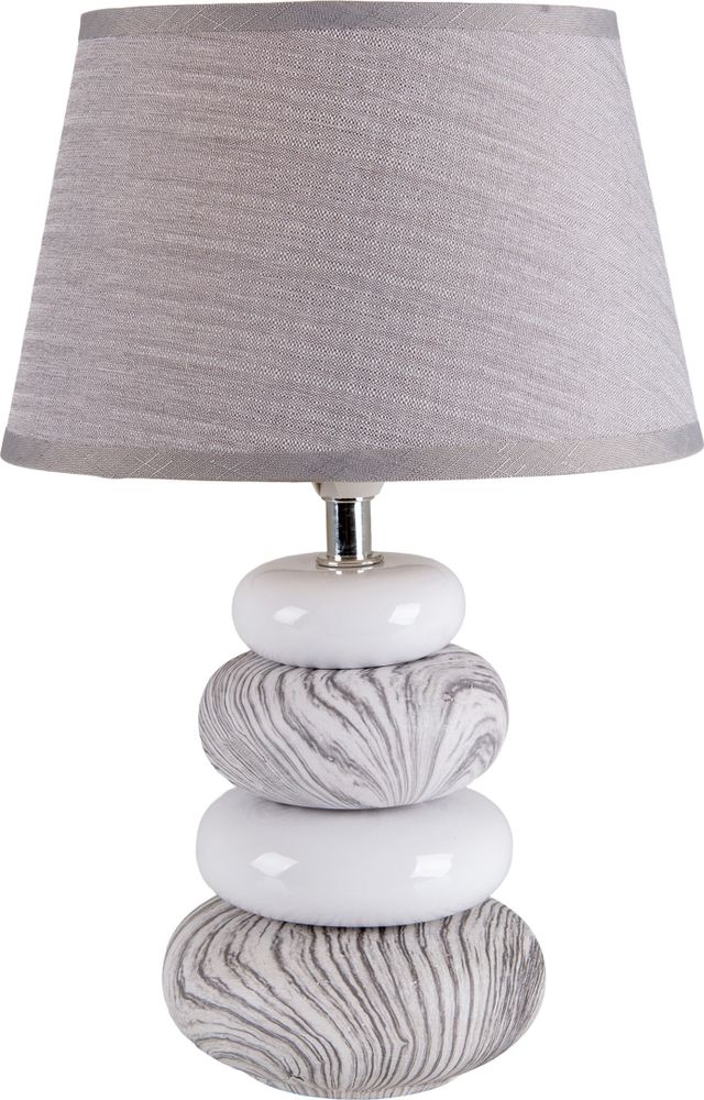 Näve Leuchten Tischleuchte STONEY mit E14 Tischleuchte STONEY mit E14 Tischleuchten - Keramik Tischleuchte "STONEY" braun, Tischlampe im Natural Style, aus Keramik in braun, 31 cm hoch, Ø 20 cm, E14-Fassung – Schnurschalter