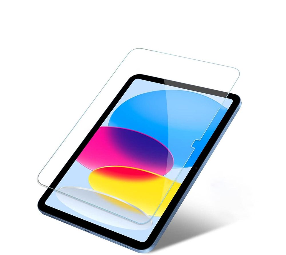 2X Schutzglas Panzer Folie für Apple iPad 11. Generation 2025, iPad 10. Generation 2022, 10,9", 11"