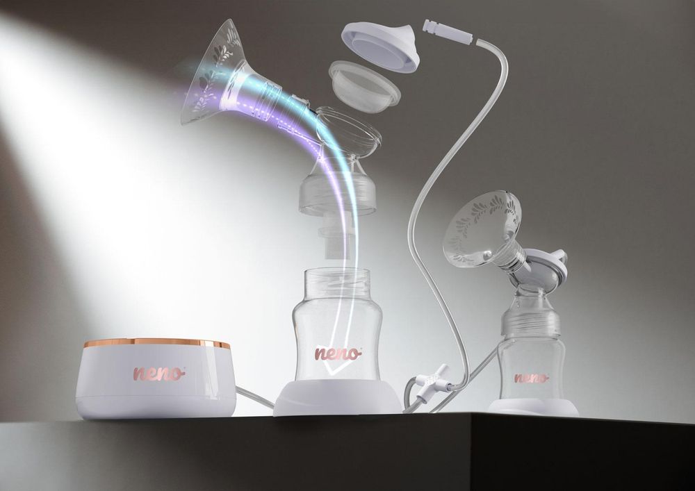 Neno Bella Twin Moon – double two-phase cordless electronic breast pump