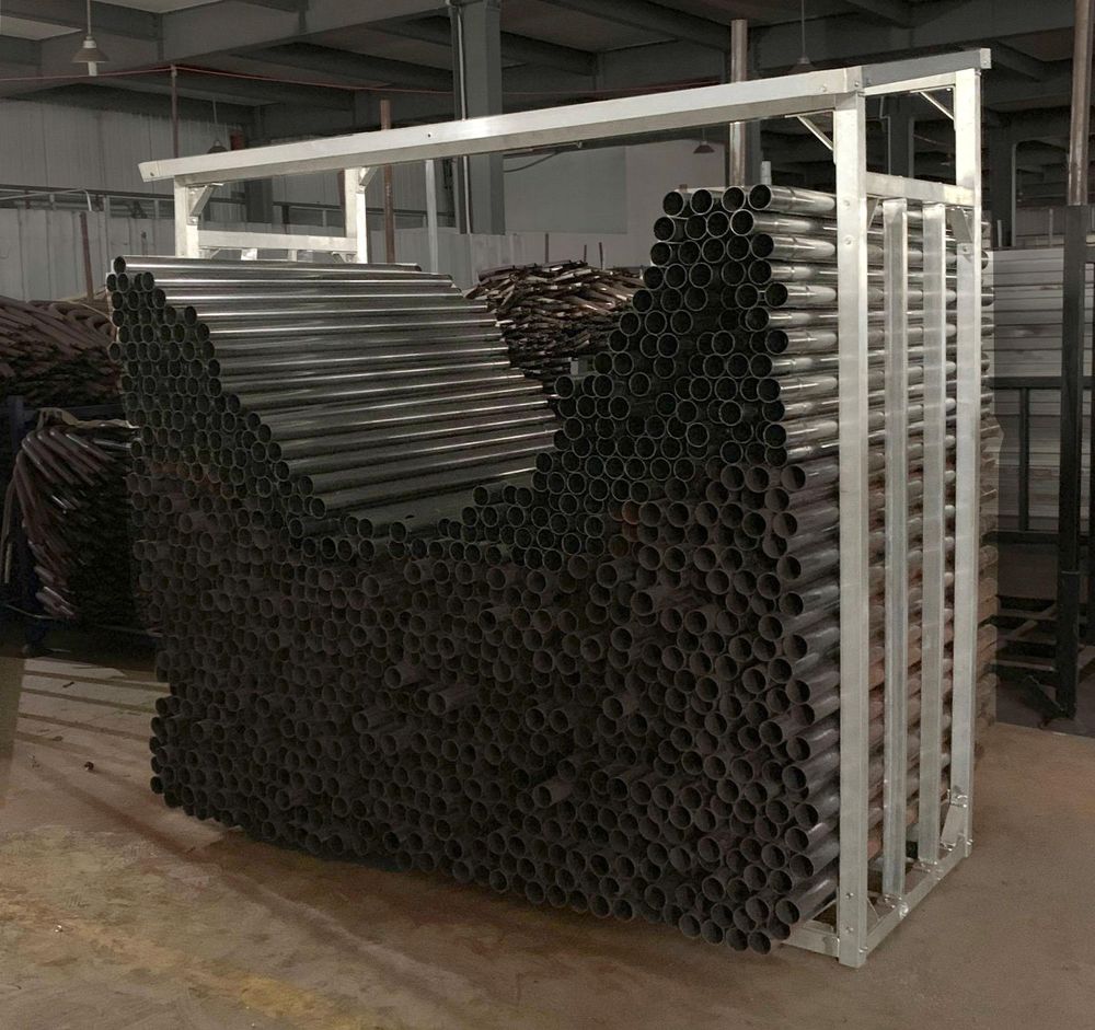 Kaminholzregal Lastentest mit 3500kg Stahl