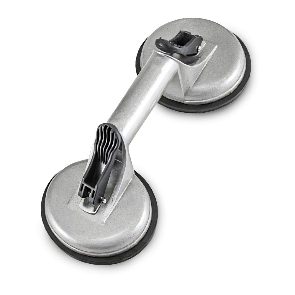 Saugheber Glassauger Vakuumheber Alu – 100 kg Tragkraft, ergonomischer Griff, für Transport von Glas, Fliesen & Platten, rutschfest & sicher Retoo
