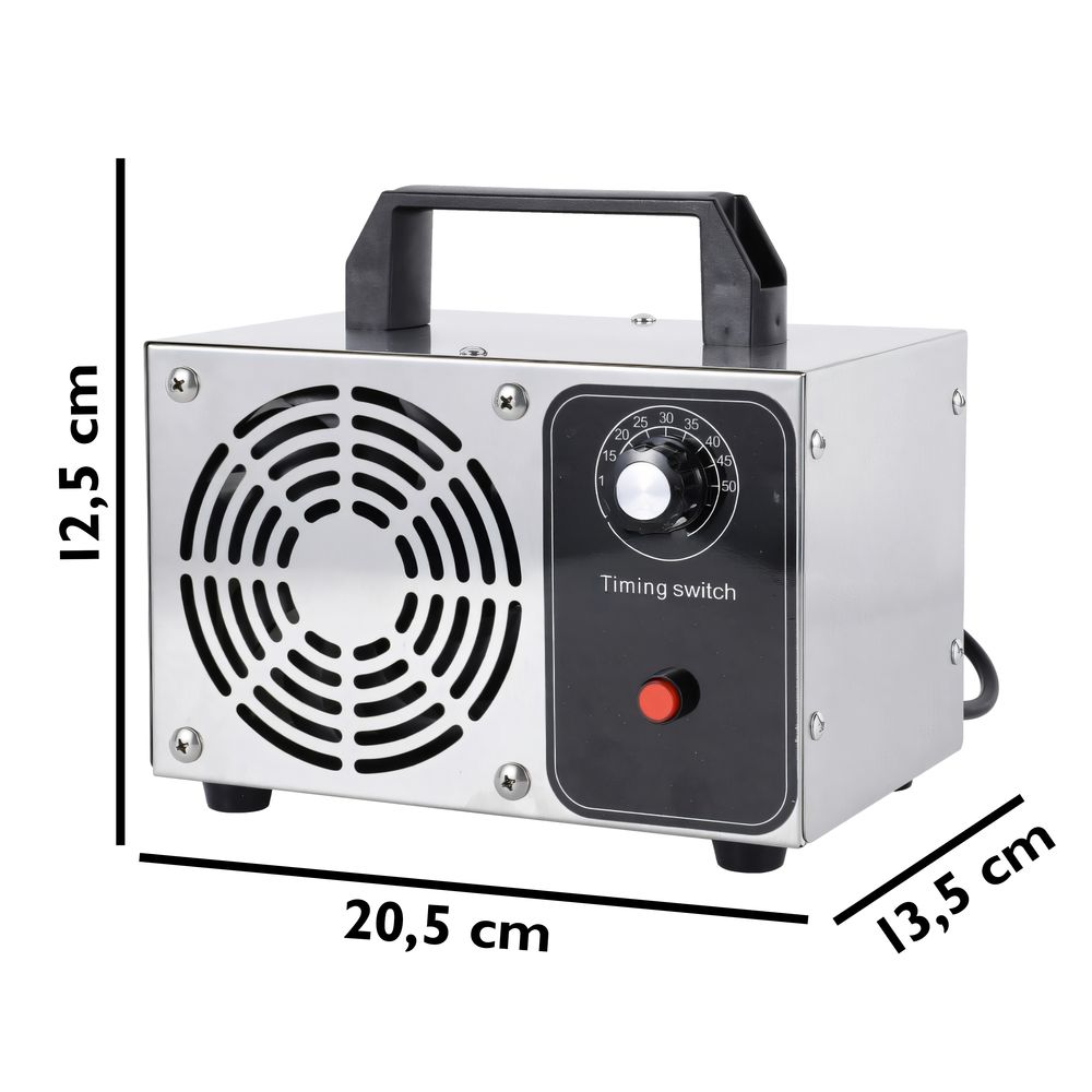 Ozongenerator Luftreiniger, O3 Ozonisator, Ozonmaschine mit Timer, 20 000mg/h für Obst, Gemüse, Wasser, Auto, Zuhause 90W Retoo