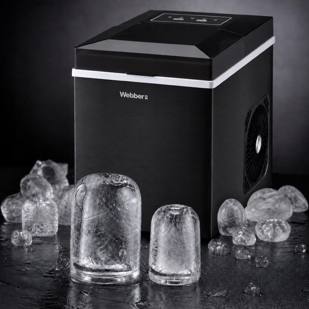 Eiswürfelgrößen S und L der WEBBER NIRO IM-003BL