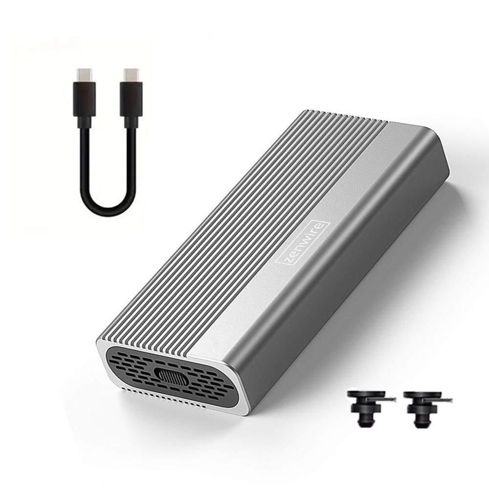SSD-Gehäuse - M.2 NVME Pcie USB-C 4.0 - M2-Laufwerksfach Thunderbolt 4 40 GB/s - SSD-Adapter - HUB