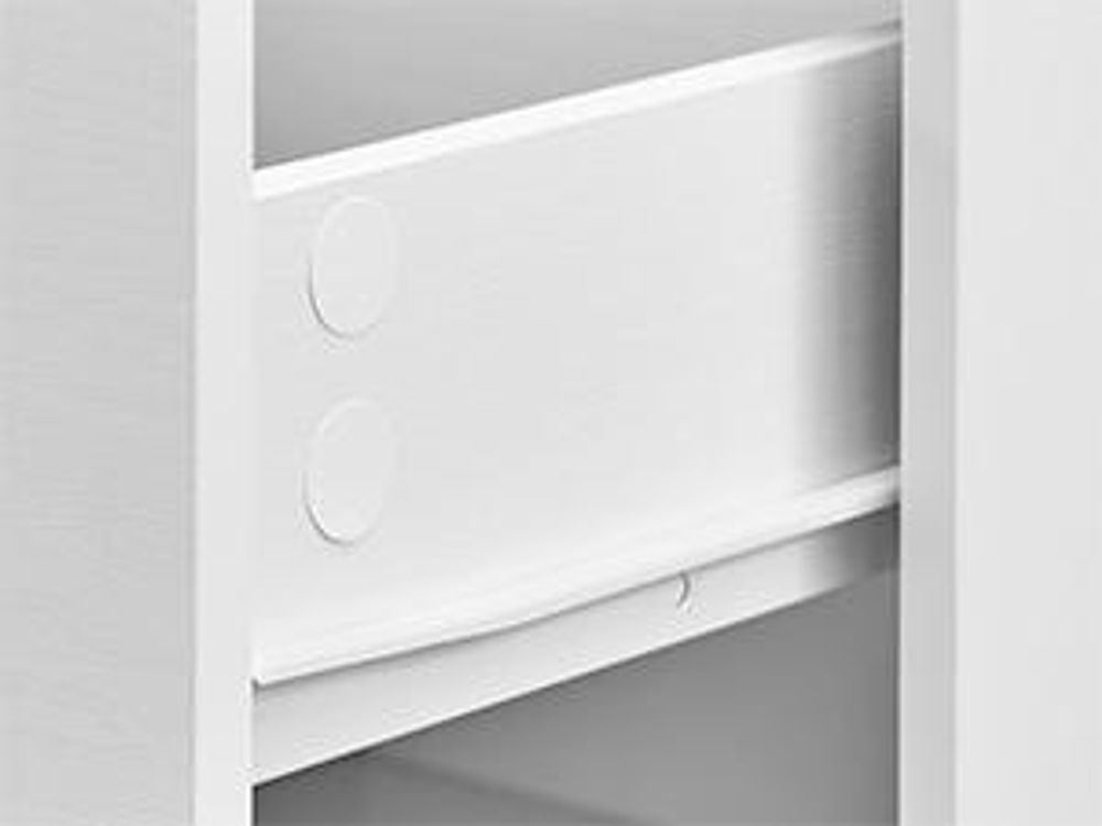 VASAGLE Nachttisch (1-St), Beistelltisch mit Schublade, offene Ablage, Holzbeine