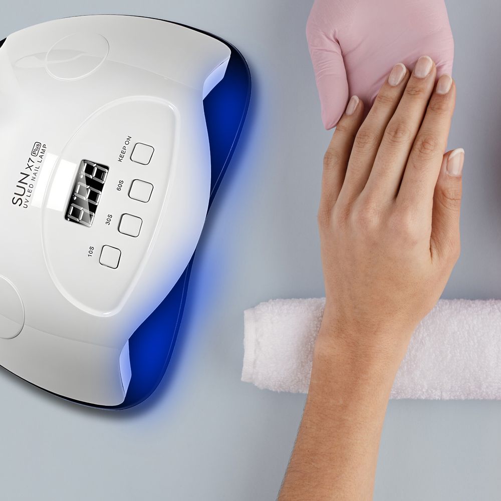 ECO 14W Nageltrockner LED UV Energiesparend Lampe Gel Dryer mit 4 Timer und 57 Leds Profi Lichthärtungsgerät Nagellacktrockner für alle Gelnägel Retoo
