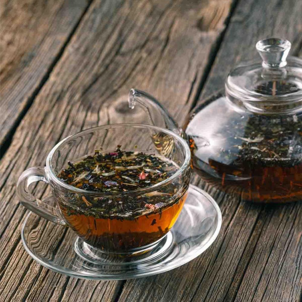 Loyd Earl Gray Herbata Czarna Liściasta z Olejkiem Bergamontowym Najlepsze Plantacje Premium Leaf Tea 100g