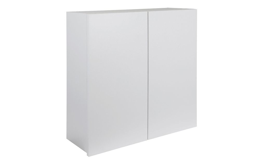 Hängeschrank "Anna" in weiß für Badezimmer 60x20x60cm Flügeltüren