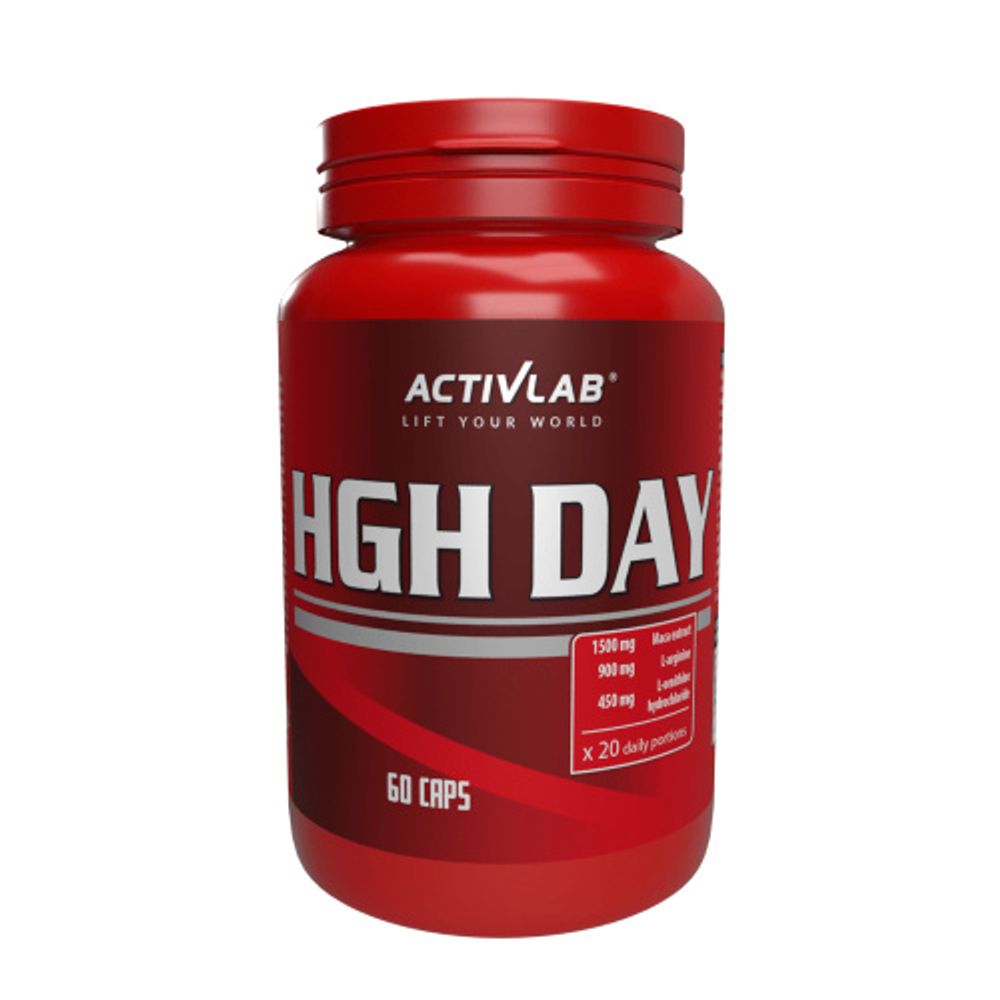 HGH Day <b>ekstrakt</b> maca z ornityną, argininą i cynkiem Activlab