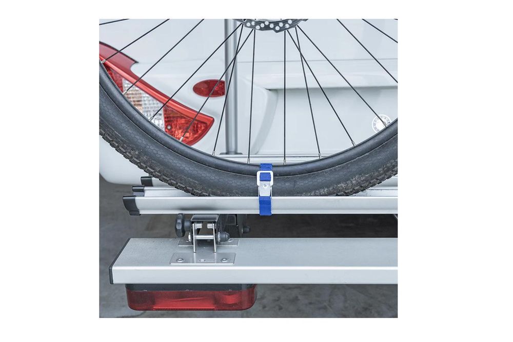 4x Kleine Spanngurte L40cm – Befestigungsriemen mit Ratsche, sicheres Transportieren , Zurrgurte für Fahrradträger