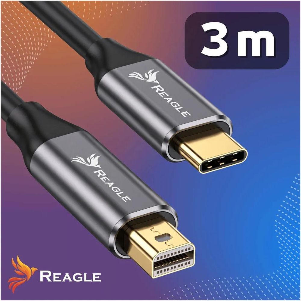 Reagle RCMD300P technische Daten USB-C Mini DisplayPort Kabel 4K 60Hz