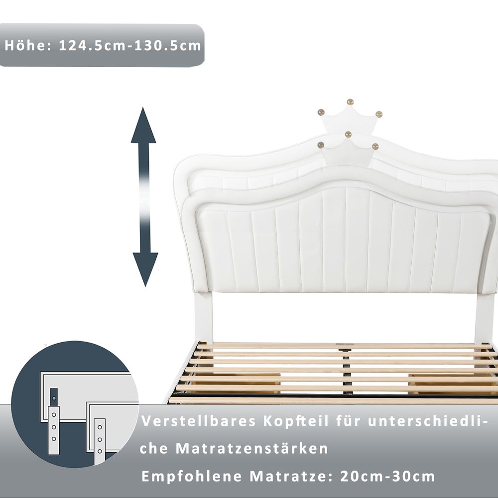 Bett mit Schubladen