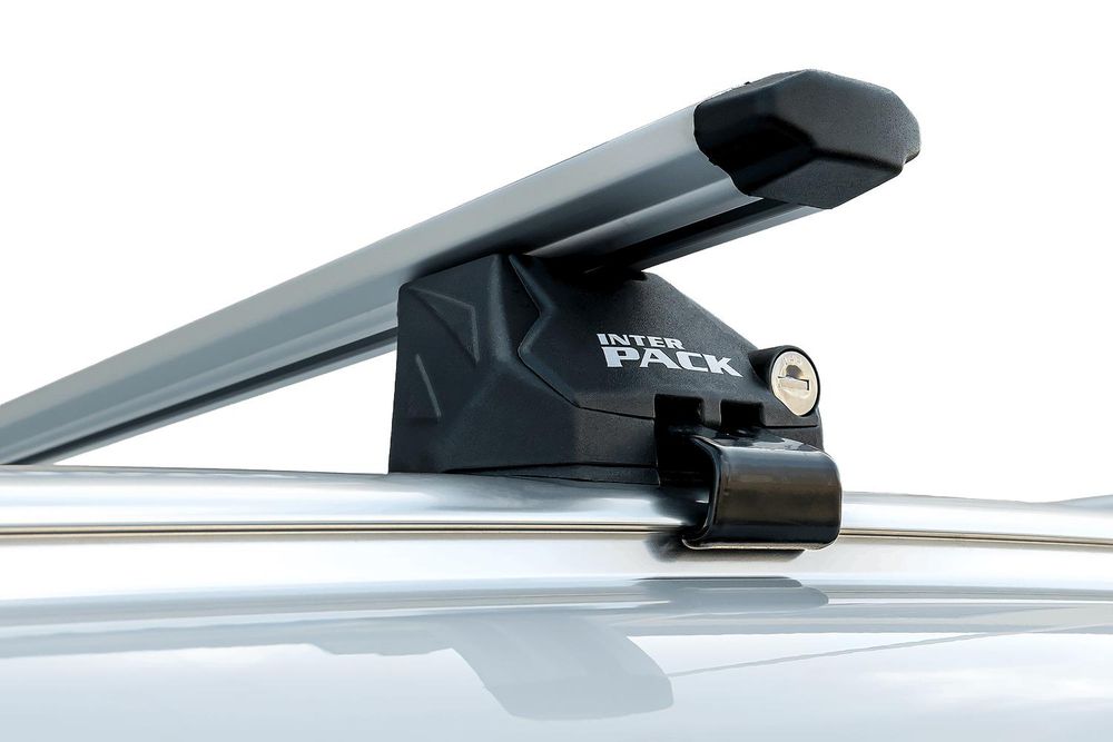 Green Valley – 2 Aluminium-Dachträger Edge 112 cm – Fahrzeuge mit geschlossener