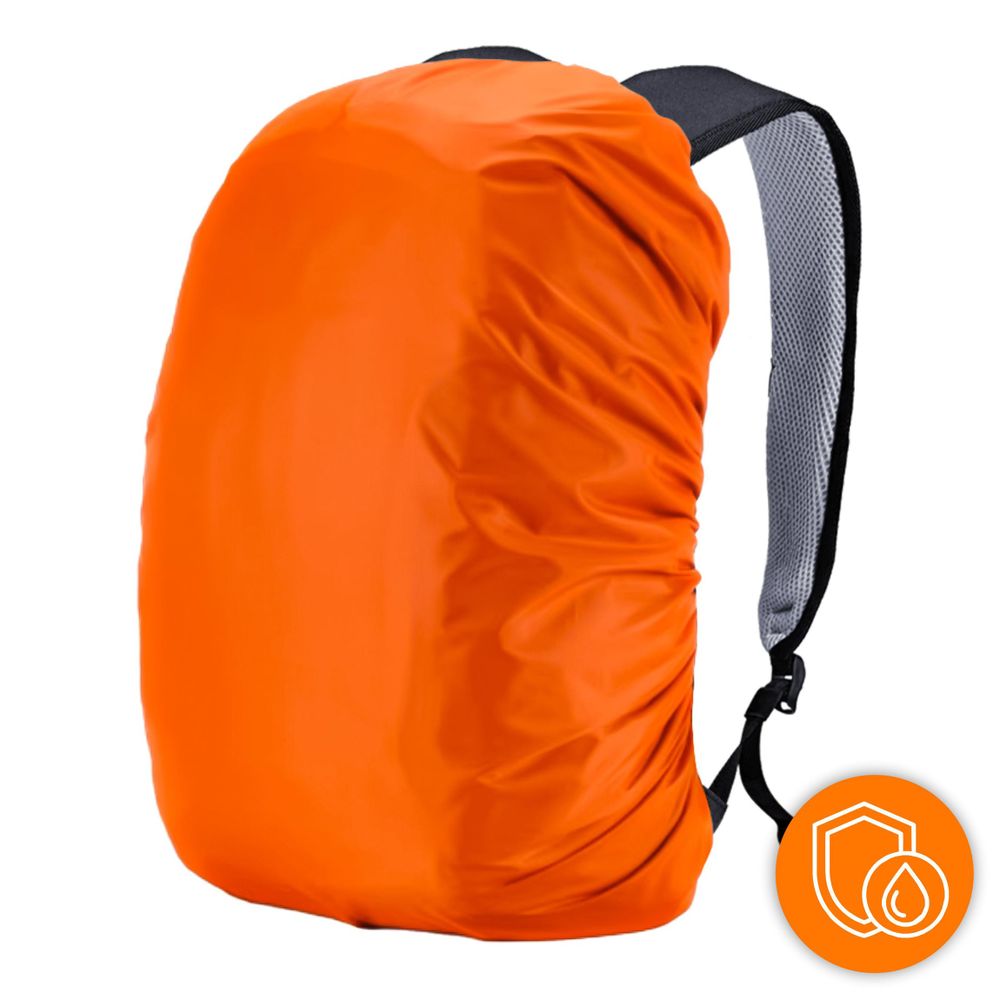 Wanderrucksack 25L Trekkingrucksack Herren & Damen, Titan-Core™ Nylon Outdoor Rucksack mit Regenschutz & Laptopfach, EVI SPORT Trailpack Schwarz