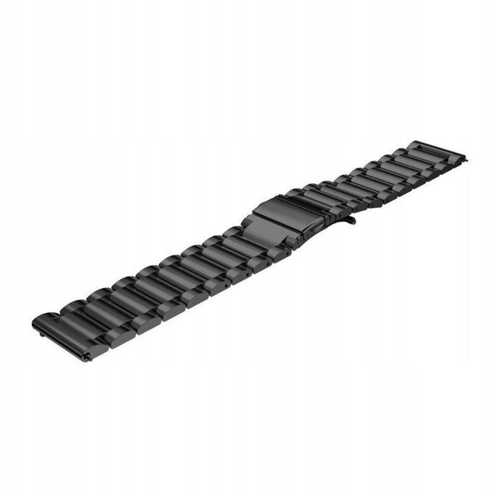 Armband Für Smartwatch – Universal 22Mm Schwarz + Federstege