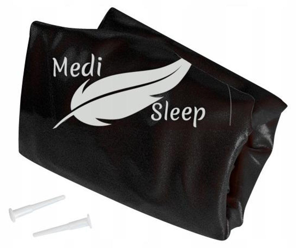 Piłka do ćwiczeń,  gimnastyczna 65cm czarna Medi Sleep