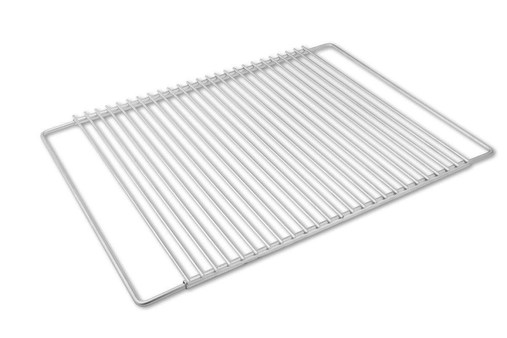 Griglia regolabile in acciaio inox 50–60 × 45 cm senza manici – dettaglio costruttivo