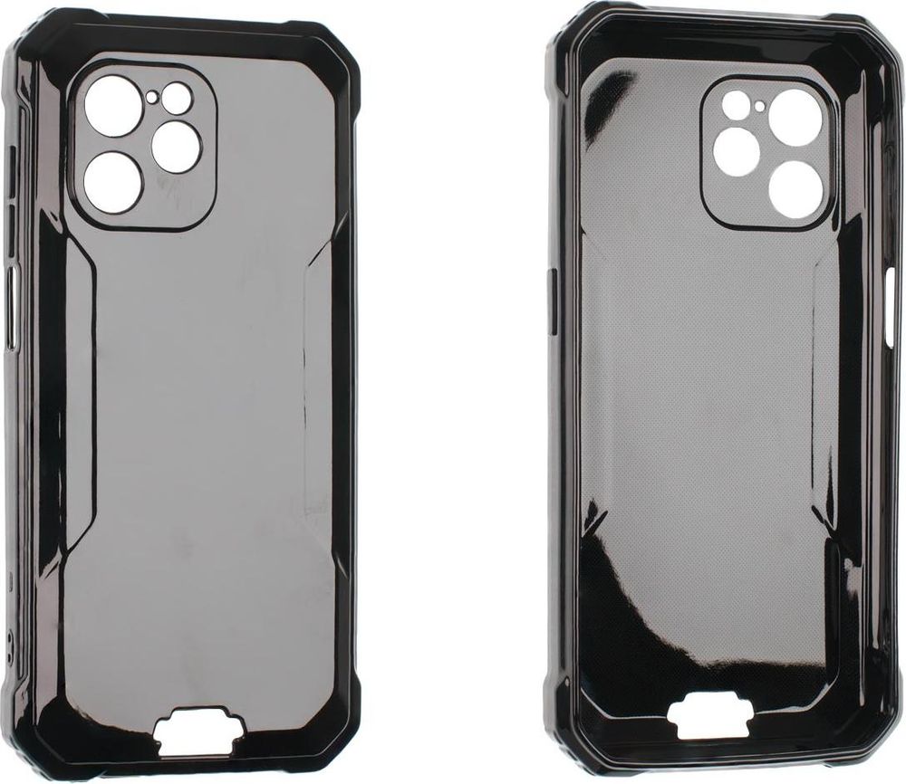 caseroxx Schutz-Hülle TPU-Hülle kompatibel mit Blackview BV8900, Gummi Handy Tasche schwarz