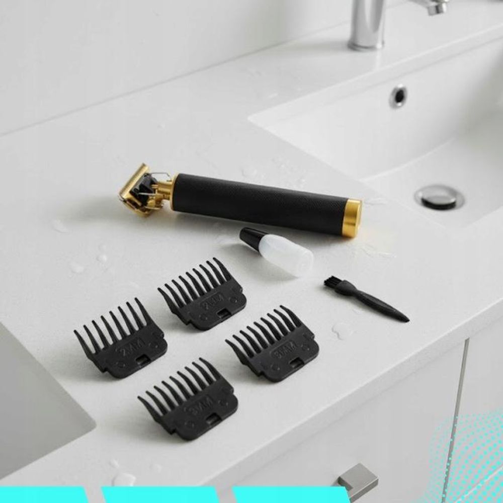 Haarschneidemaschine Trimmer Für Barthaare Mit 4 Aufsätzen