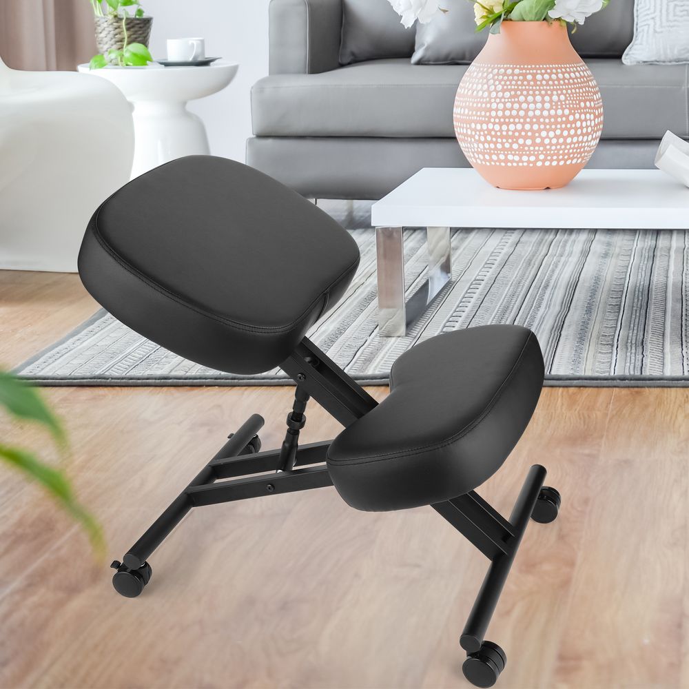 Kniestuhl Ergonomischer Bürohocker, feststellbaren Rollen, höhenverstellbar