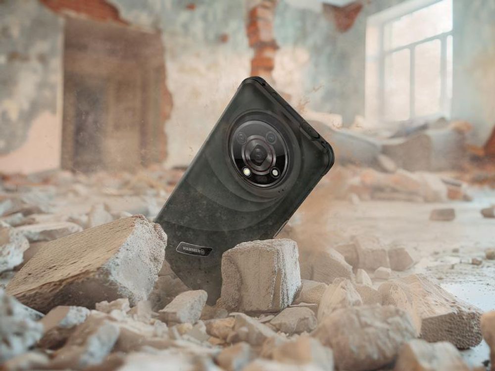 HAMMER IRON 6 5G 6/128 GB – robustes, wasserdichtes Smartphone mit Nachtsichtfunktion