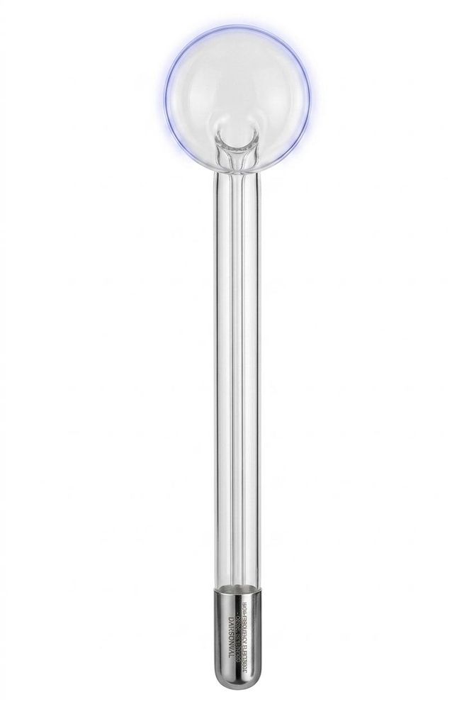 Glazen paddenstoel elektrode voor Darsonval - High Frequency opzetstuk