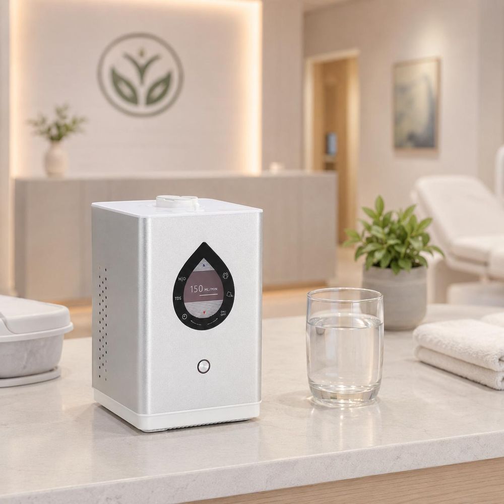Generátor molekulárneho vodíka, vodíkový inhalátor 150 ml/min vodíka H2, 75 ml/min kyslíka O2