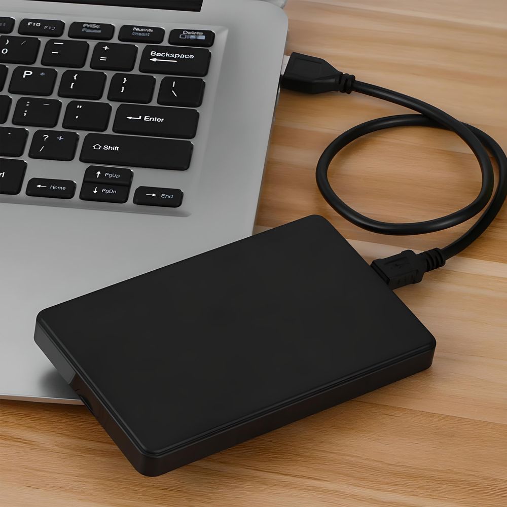 SSD Festplattengehäuse USB 3.0 2,5 Zoll SATA 3 HDD 7mm Festplatten Externes Gehäuse Portable Desktop Mobile Festplattenbox Festplatten-Gehäuse Retoo