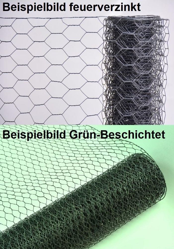 Kaninchendraht / Sechseckgeflecht / Maschenweite 25mm / Höhe 300mm / Länge 25m / verzinkt / € 0,44 pro Meter