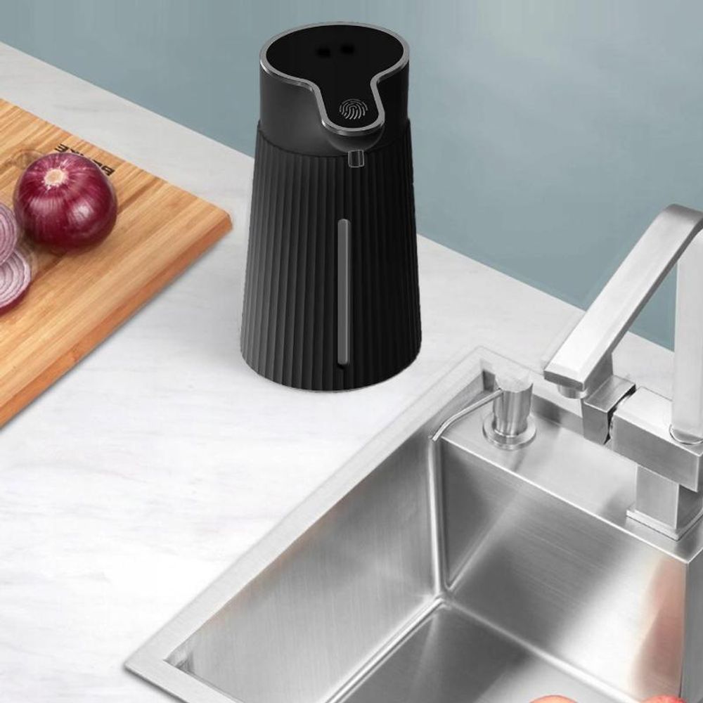 Bezdotykowy Dozownik Mydła Płynu 400ml Automatyczny Dyspenser Duży USB-C IR