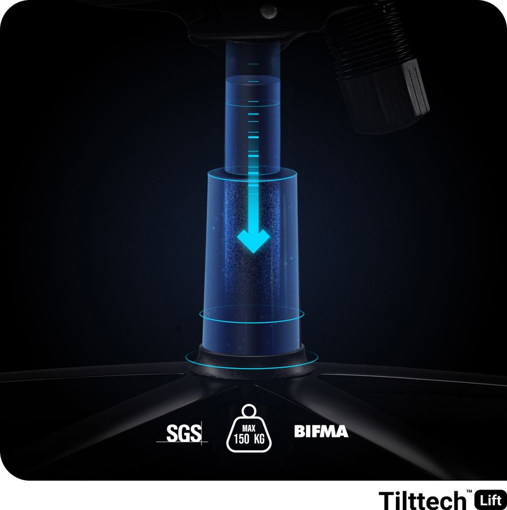 Diablo X-Player Gaming Stuhl Bürostuhl Schreibtischstuhl Stoff 3D Armlehnen Ergonomisch Nacken/- Lendenkissen Farbe: Weiß-Schwarz, Größe Normal