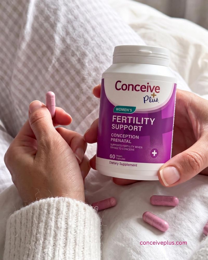 Conceive Plus Wsparcie Płodności Kobiet – Codzienny Suplement Diety – 60 Kapsułek