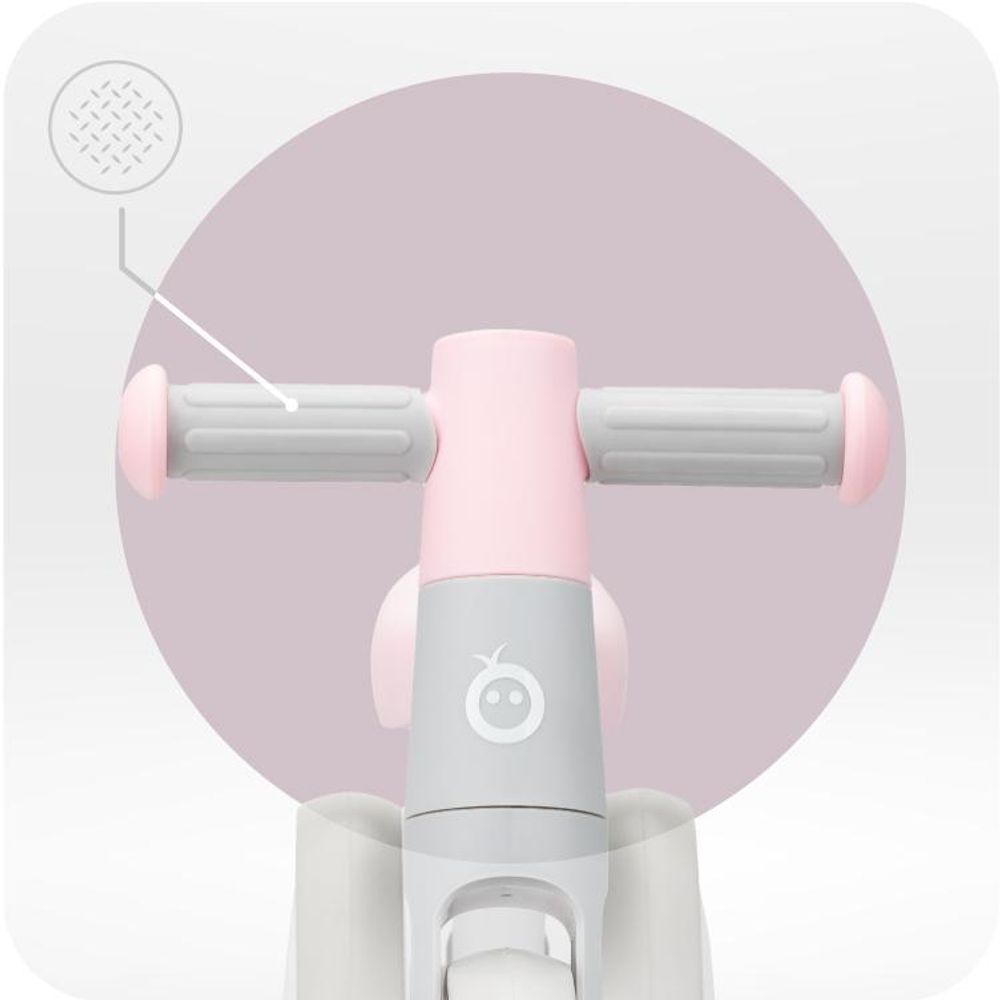 MoMi TEDI Laufrad Kinder Fahrrad - Leicht 1.35 KG, Dreirad ohne Pedal, 1-3 Jahre - Rosa
