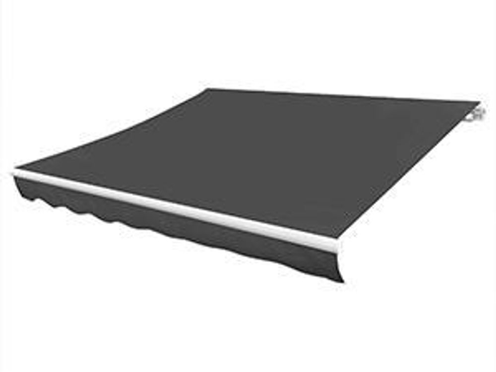 vidaXL Markisenbespannung Canvas Anthrazit 300x250 cm