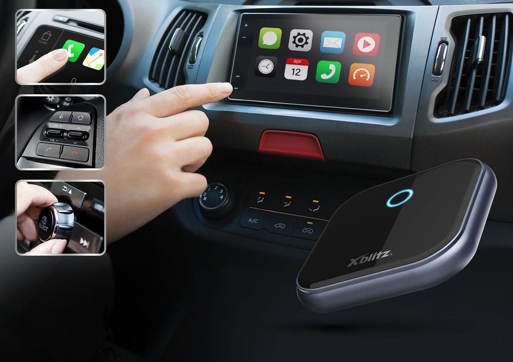 Xblitz SmartCAR – adapter do bezprzewodowego CarPlay i Android Auto