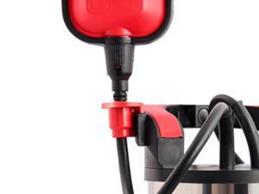 Belko® HydroFlat Vario Pro 850W – Flachsaugend bis 1 mm, 15.000 l/h, Edelstahlgehäuse, Schwimmerschalter, Anschlüsse Ø 25/32/11/2 Zoll, ideal für Keller, Pool, Baustelle und Schmutzwasser