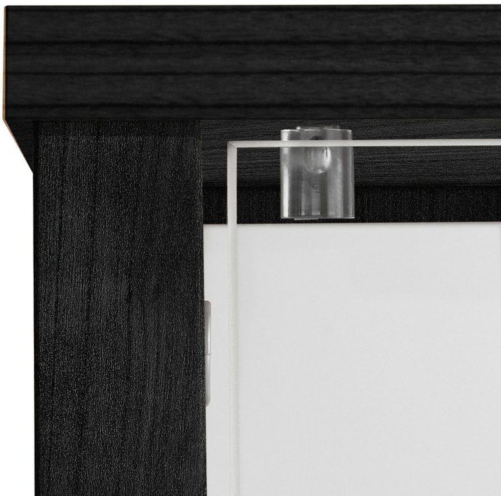 freiraum Glasvitrine OPTIMA – Standvitrine mit Glastüren und 7 Einlegeböden