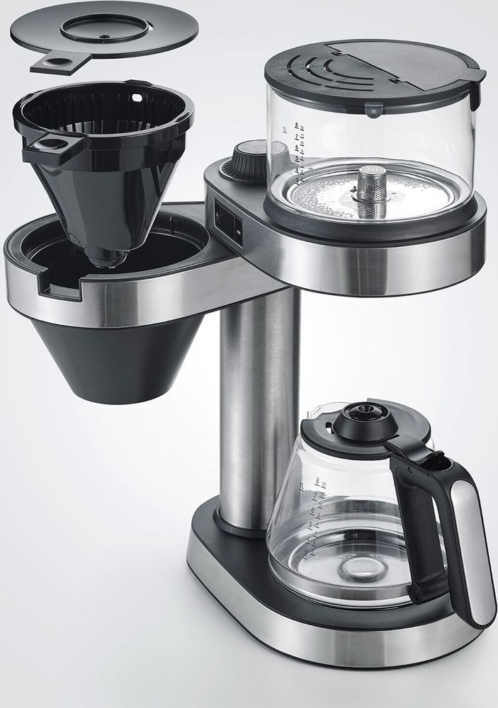 Severin Filterkaffeemaschine „Caprice“ KA 5762 gebürstetmattschwarzsilber  Filterkaffeemaschine Kaffeemaschine Filterkaffee Kaffeezubereiter