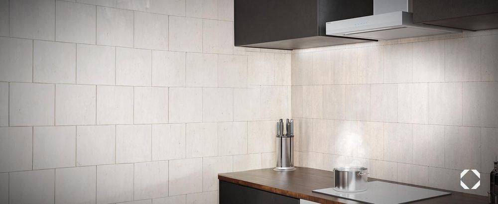 Klarstein Velaire Dunstabzugshaube 60 cm - 600 m³/h, A++ , Touch-Bedienung, LED, leise, Aluminium- & Aktivkohlefilter, Wandhaube, Weiß