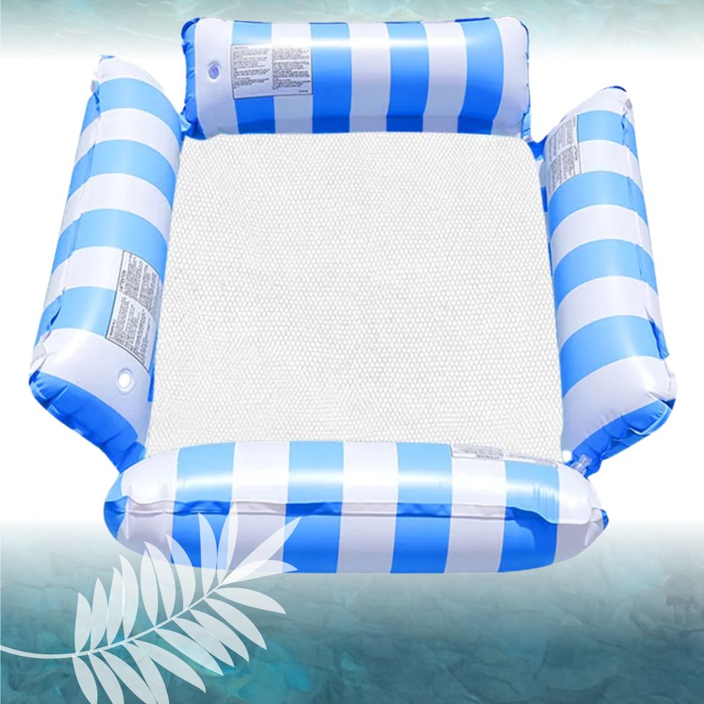 Wasser-Hammack Luftmatratze Zum Schwimmen Aufblasbar Für Pool Liegestuhl Strandsessel