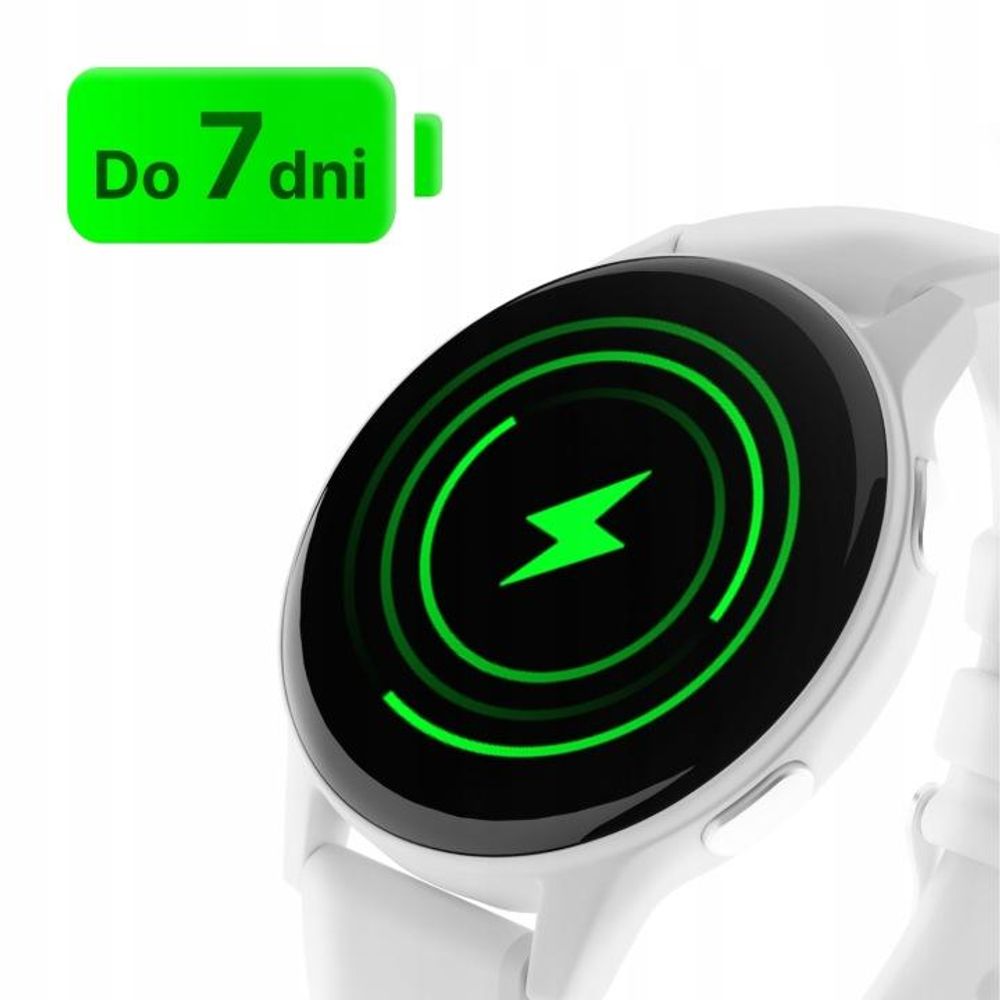 Smartwatch Forever iGo Watch 4! JW-600 AMOLED BT 5.3 IP67 Multisport Biały
