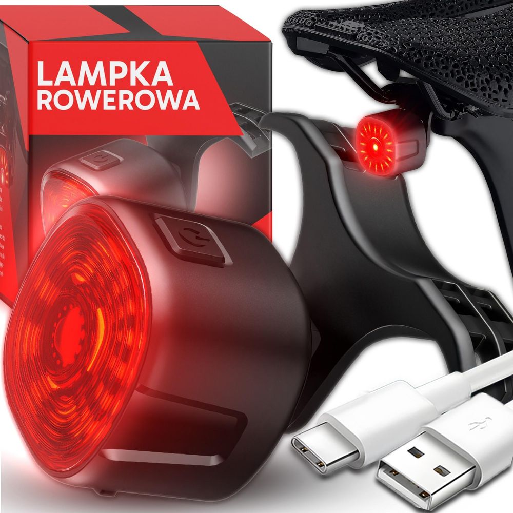 Kräftiges rotes LED-Licht für bessere Sichtbarkeit