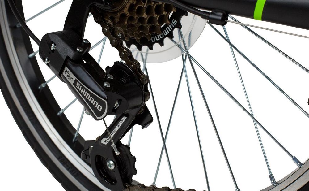Bergsteiger Sydney 20 Zoll Kinderfahrrad, geeignet für 6, 7, 8, 9 Jahre, StVZO, Shimano 6 Gang-Schaltung, Jungen-Fahrrad mit Dynamo-Licht