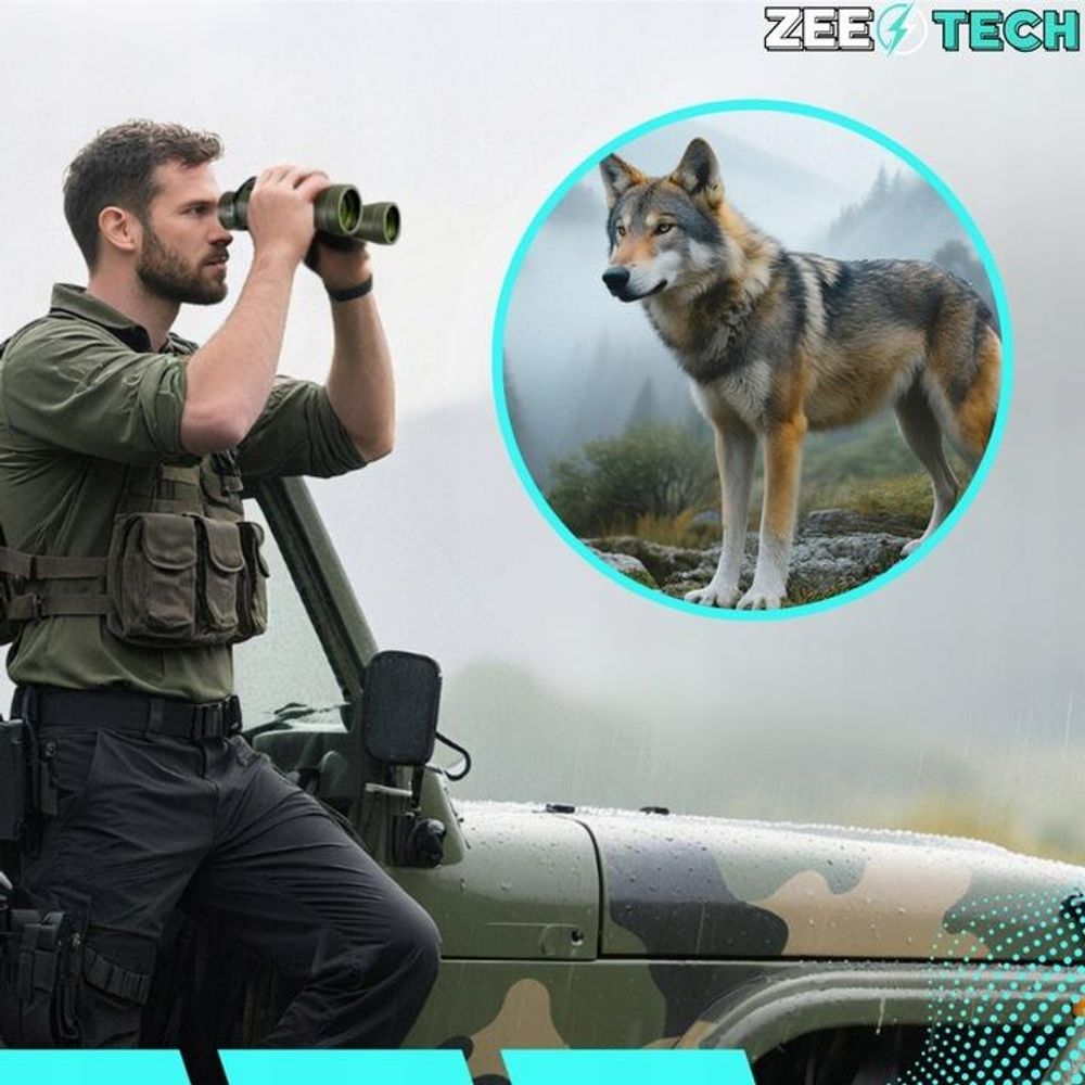 Militärisches Fernglas 20x50 für Jagd und Tourismus, Optik BK-7 FMC + ETUI GURT